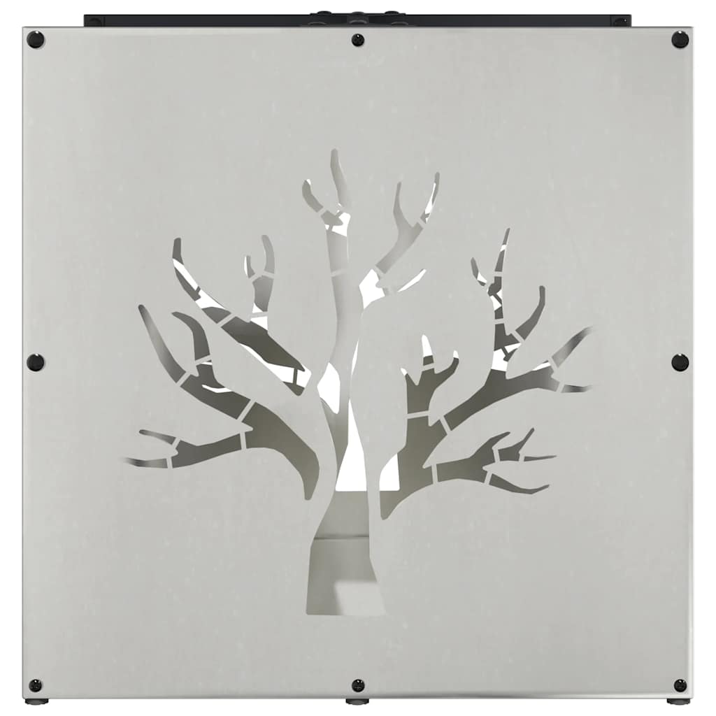 Regál Na Krbové Drevo 40X40X40 Cm, Nehrdzavejúca Oceľ