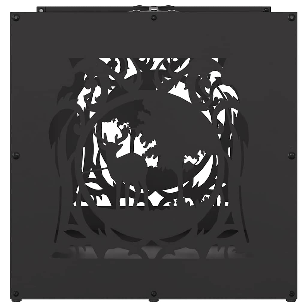 Regál Na Krbové Drevo, 40X40X40 Cm, Za Studena Lisovaná Oceľ