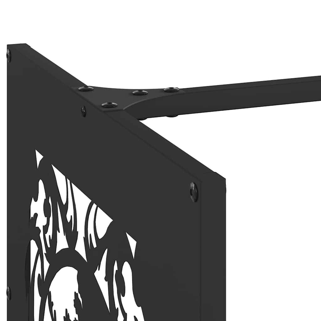 Regál Na Krbové Drevo, 40X40X40 Cm, Za Studena Lisovaná Oceľ