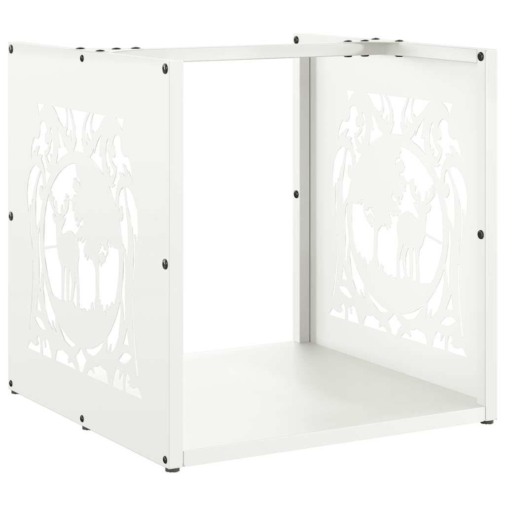 Regál Na Krbové Drevo, 40X40X40 Cm, Za Studena Lisovaná Oceľ