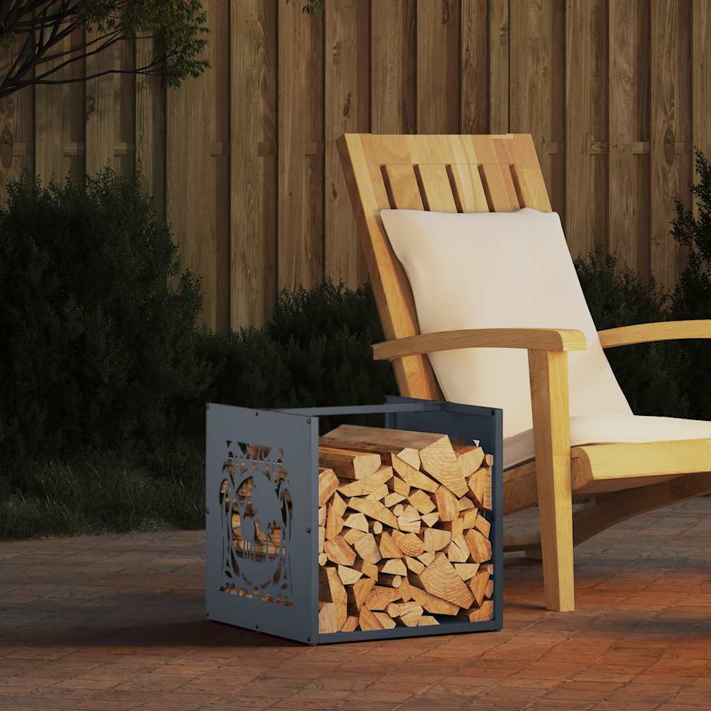 Regál Na Krbové Drevo, 40X40X40 Cm, Za Studena Lisovaná Oceľ