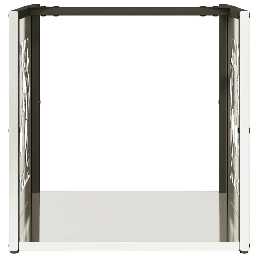 Regál Na Krbové Drevo 40X40X40 Cm, Nehrdzavejúca Oceľ