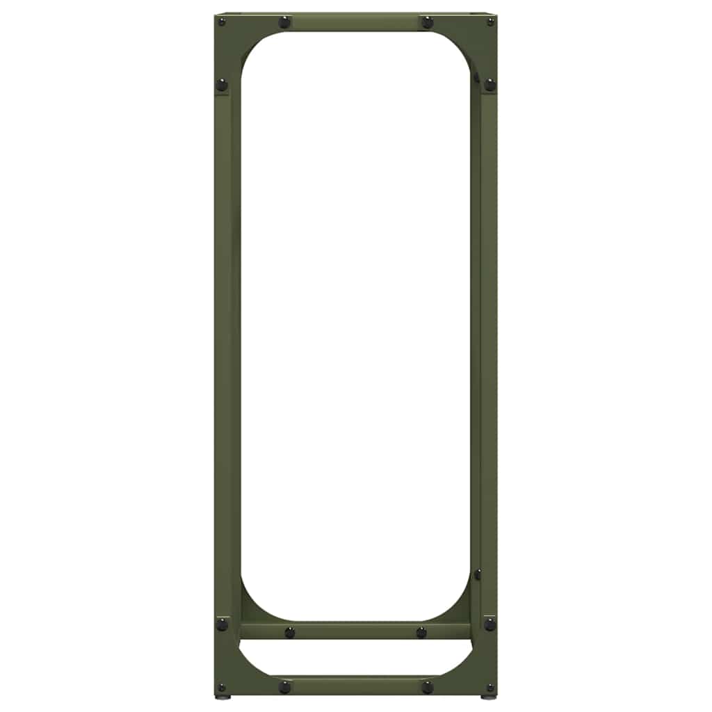 Stojan Na Palivové Drevo Olive Green Oceľ Valcovaná Za Studena