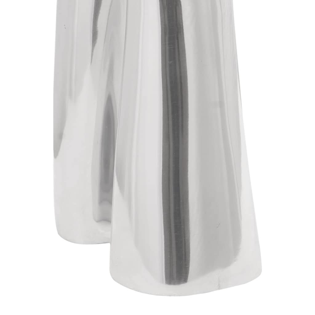 Socha Strieborná 10 X 16 X 49 Cm Hliník