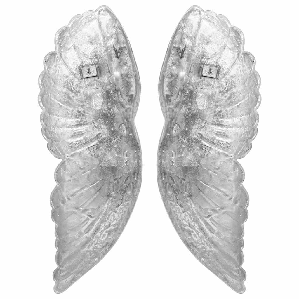 Socha Krídel Strieborná 17 X 5 X 59 Cm Hliník