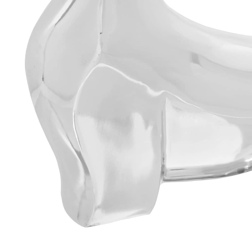 Socha Býka Strieborná 37 X 44 X 17 Cm Hliník