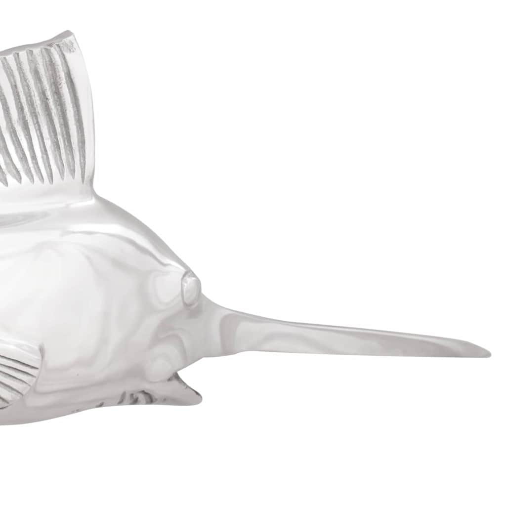 Socha Strieborná 91 X 8 X 26 Cm Hliník