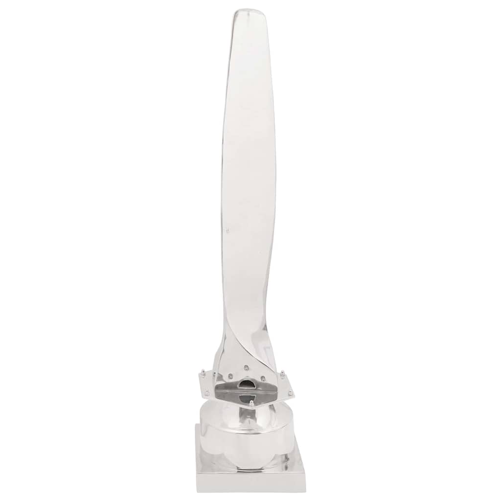 Socha Strieborná 26 X 26 X 110 Cm Hliník