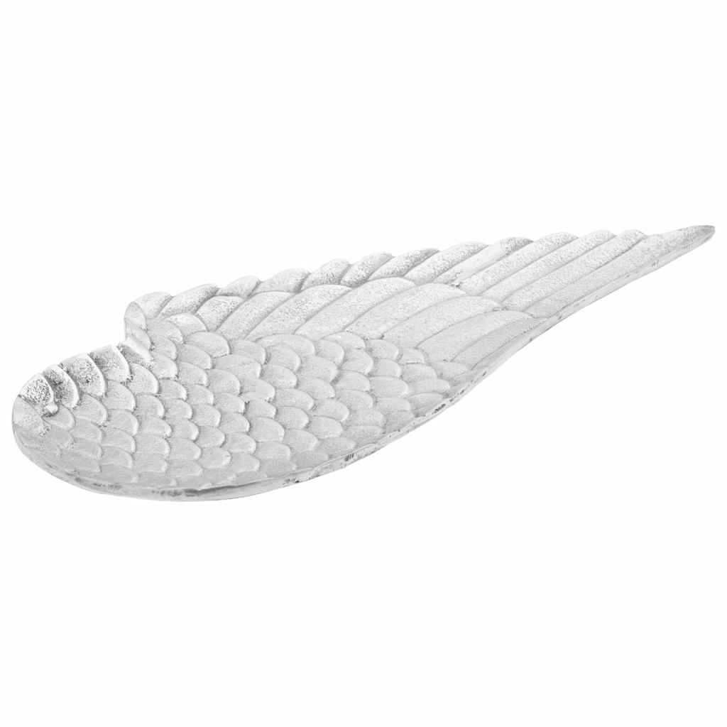 Košík Na Ovocie 2 Pcs Strieborná 40 X 18 X 4 Cm Hliník