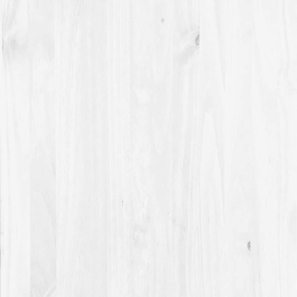 Komoda Askim Biela 91 X 40 X 95.5 Cm Borovicový Masív