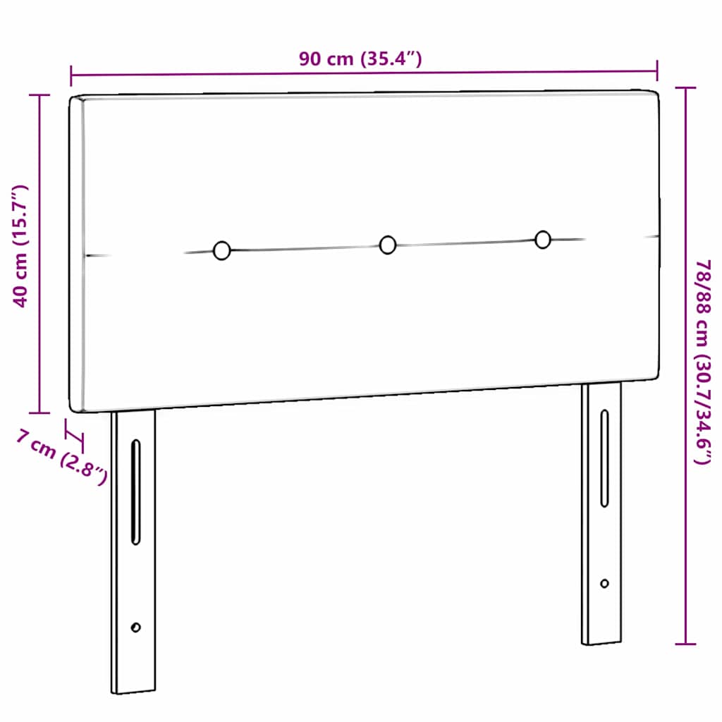 Zadné Čelo S Čelnou Doskou Sivohnedá 90 Cm Látka