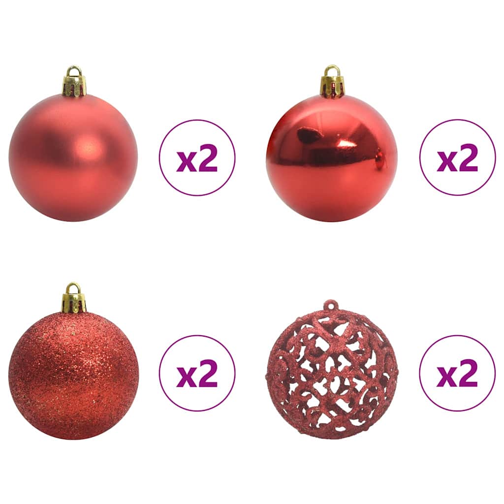 Rohový Umelý Vianočný Strom S 150 Led-I Zelená 150 Cm Pvc A Kov