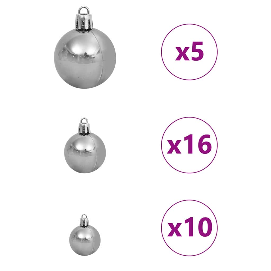 Umelý Vianočný Stromček S 300 Led-I Zelená 180 Cm Pe A Pvc