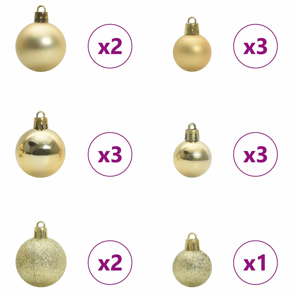 Umelý Vianočný Stromček S 150 Led-I Zelená 120 Cm Pe A Pvc