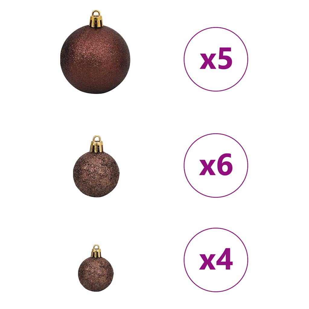 Umelý Sklápací Vianočný Stromček S 150 Led-I 150 Cm Pvc