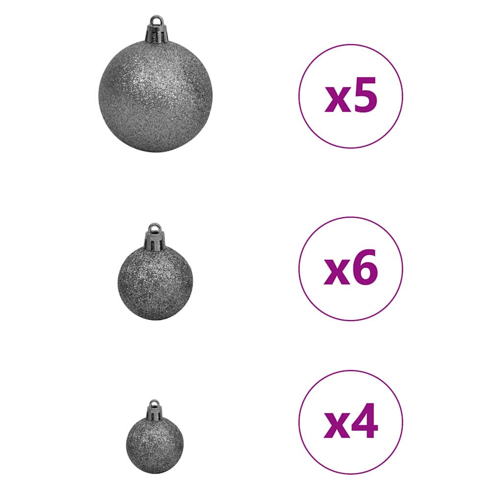 Umelý Sklápací Vianočný Stromček S 150 Led-I 150 Cm Pvc