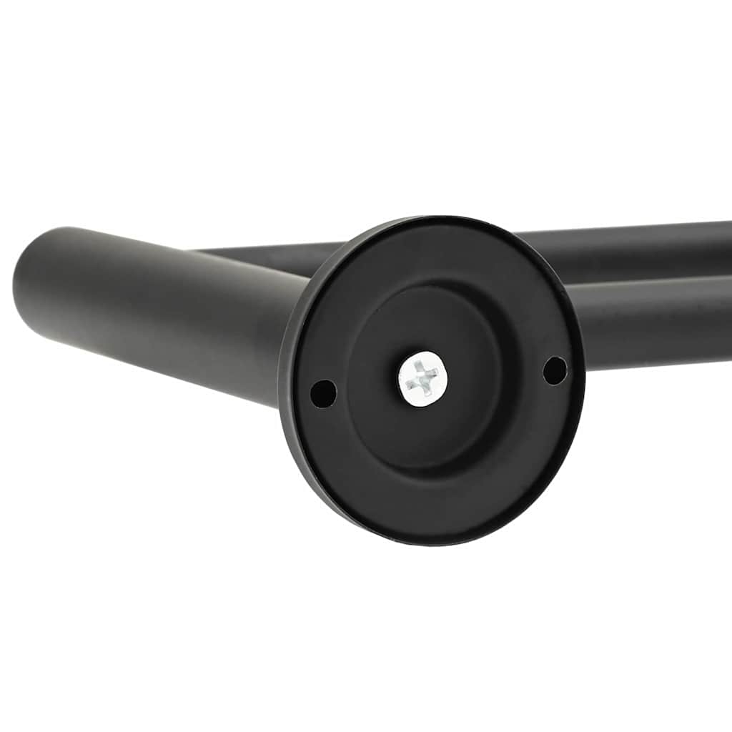 Držiak Na Uteráky Čierna 61 X 14.5 X 5 Cm Nehrdzavejúca Oceľ