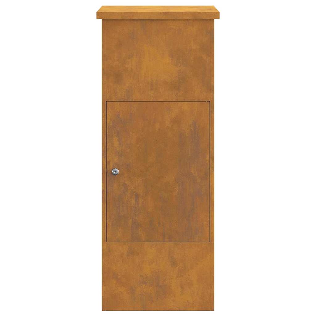 Schránka na balíky Hrdzavý 44.5 x 29 x 110.5 cm