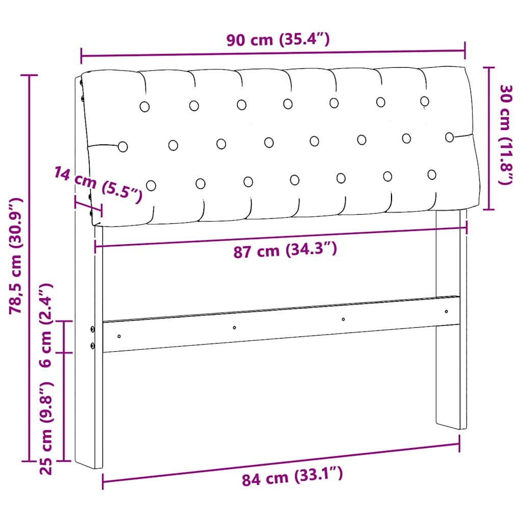 Čalúnené Čelo Postele Svetlosivá 90 Cm Masívne Borovicové Drevo