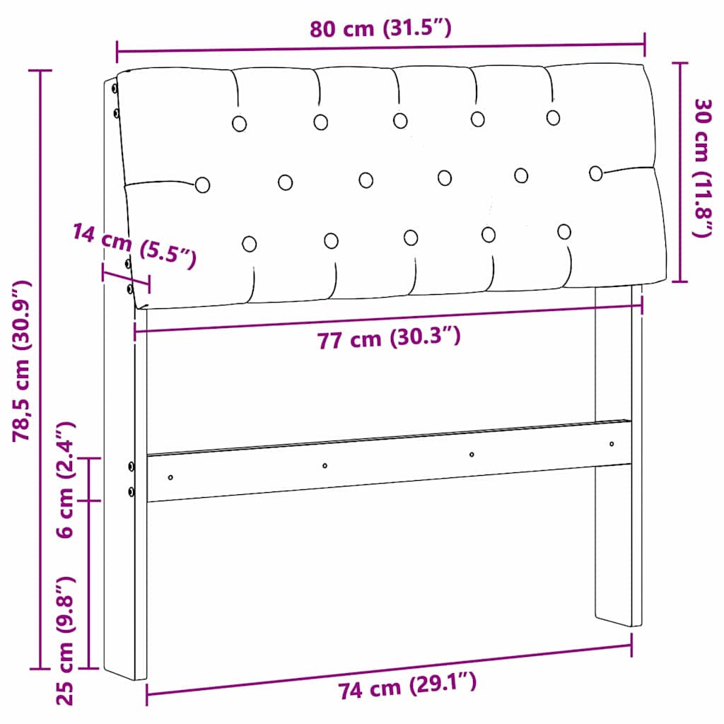 Čalúnené Čelo Postele Svetlosivá 80 Cm Masívne Borovicové Drevo