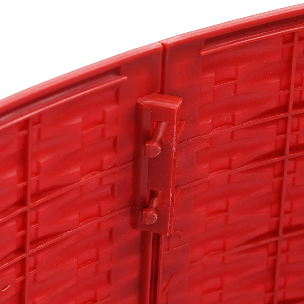 Vianočnásukňastromčeka Červená Ø 65 X 23 Cm Plast