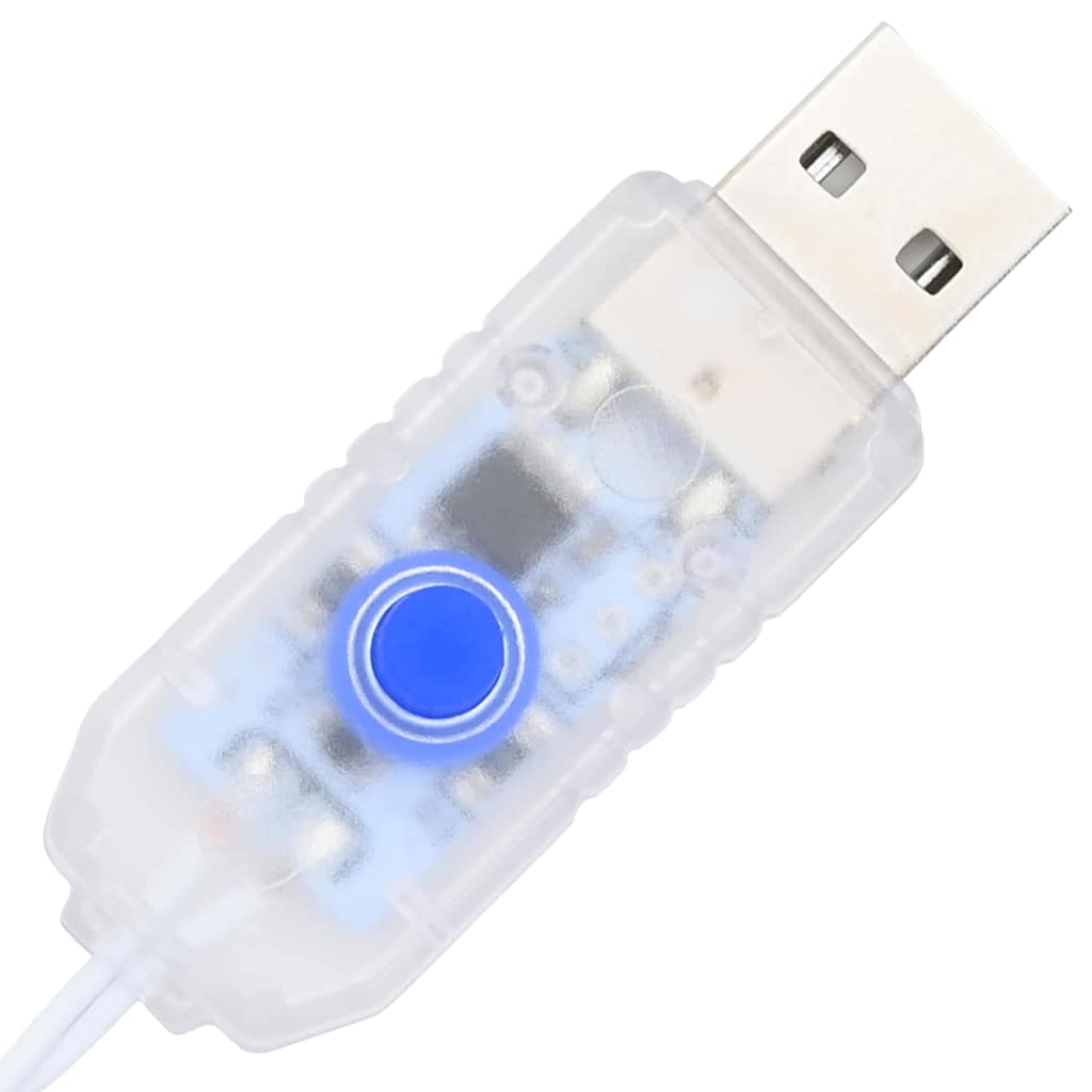 Umelý Vianočný Stromček S 200 Led-I Zelená 210 Cm Pvc