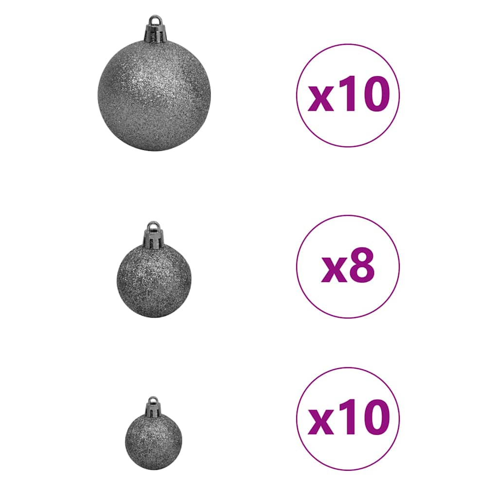 Umelý Vianočný Stromček S 300 Led-I Biela 93 X 93 X 240 Cm