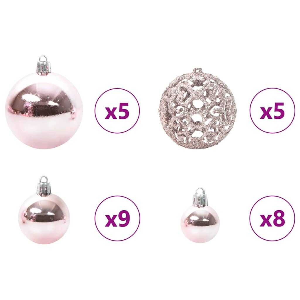 Umelý Vianočný Stromček Zelená A Biela 150 Cm Pvc, Kov A Plast