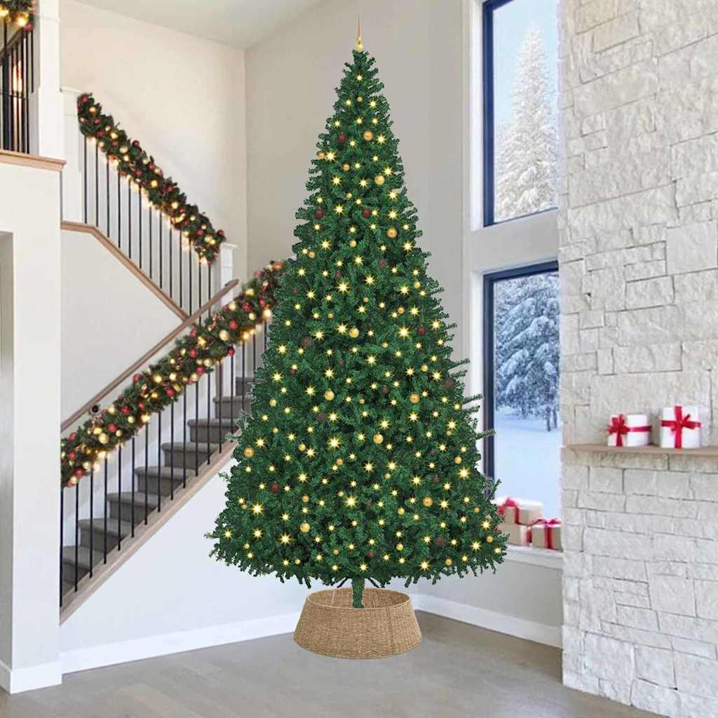 Okrúžok Na Vianočný Stromček Hnedá 90 X 90 X 28 Cm Morská Tráva