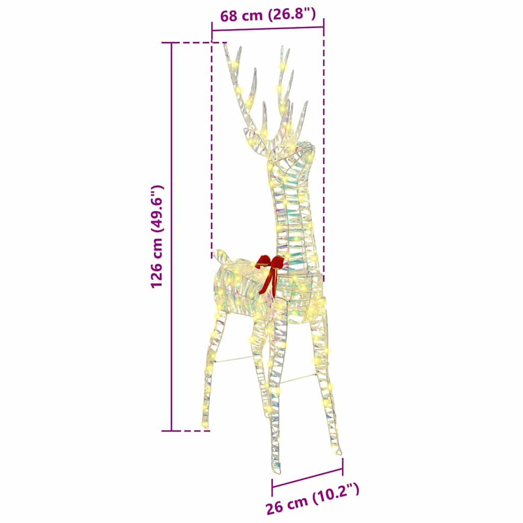 3D Sob Teplá Biela 128 Cm Pet