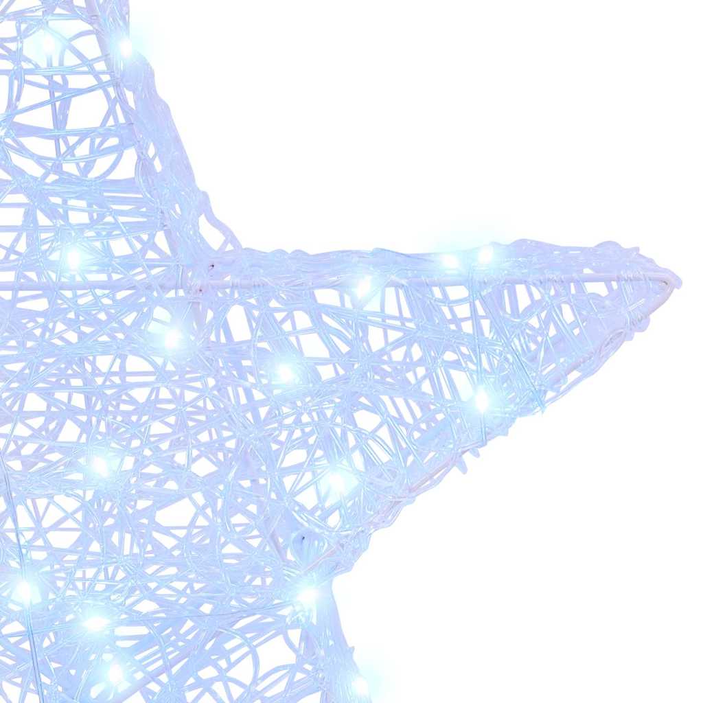 3D Hviezda S 50 Led-I Studená Biela 55 X 53.5 X 10 Cm Akryl