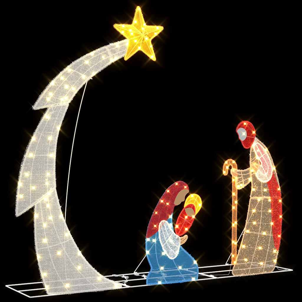 Betlehemská Scéna Teplá Biela 149 X 32 X 127.5 Cm Polyester