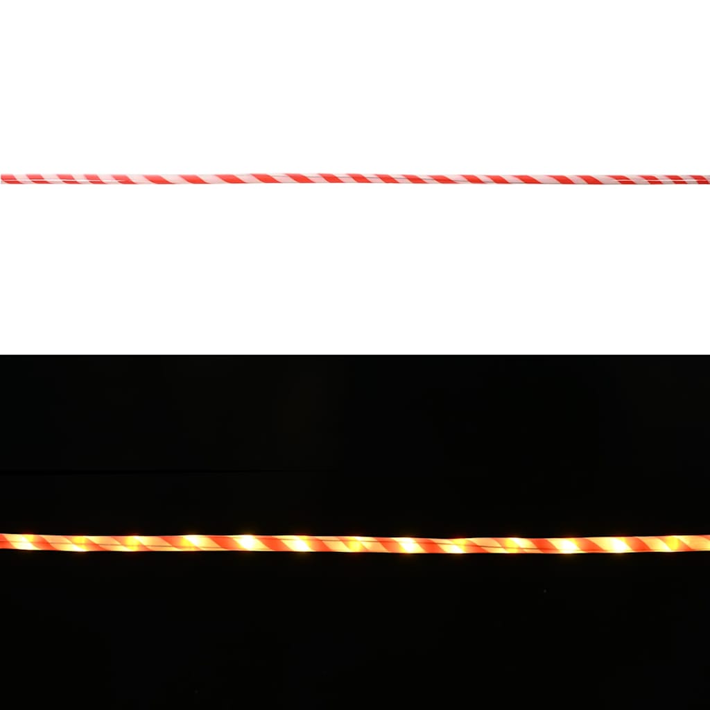 Lano So Svetlom S 480 Led-I Teplá Biela 20 M Pvc