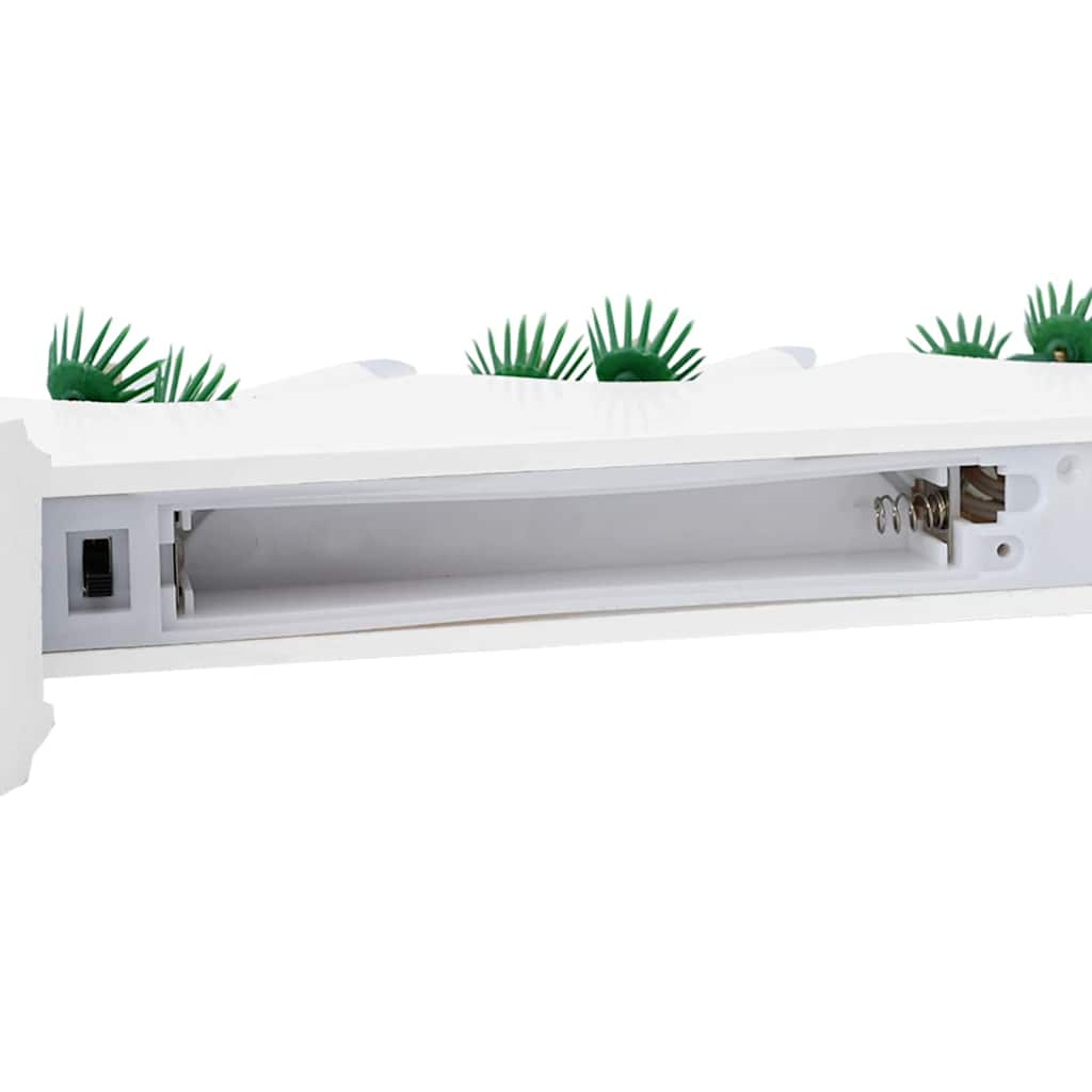 Vianočný Sviečkový Most S 7 Led-I Biela 39.5 X 5 X 29 Cm