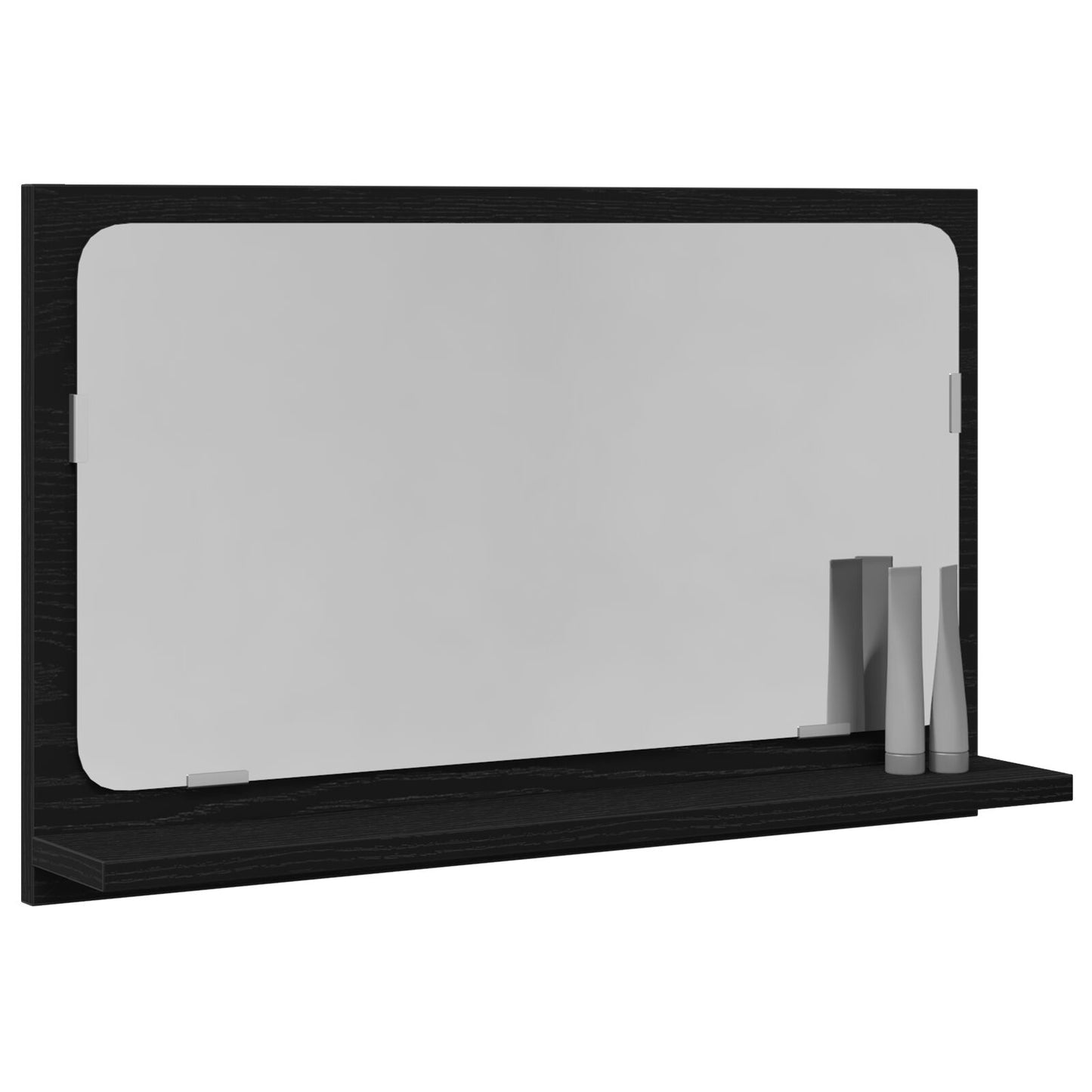 Zrkadlo do kúpeľne Čierny dub 60x10,5x37 cm Inžinierstvo drevo