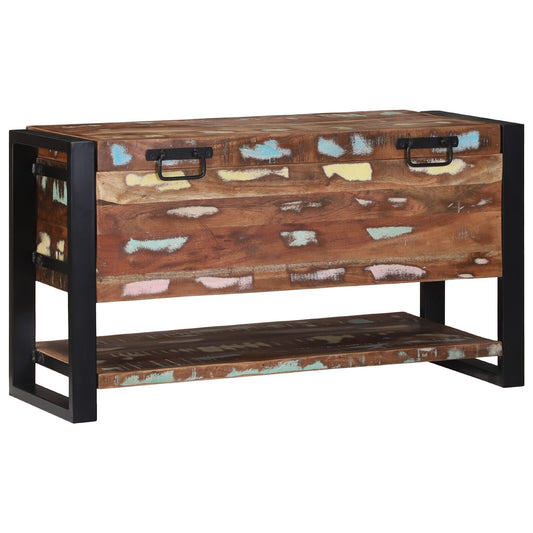 Úložná krabica Multicolor 80x35x45 cm Pevné drevo Recyklované
