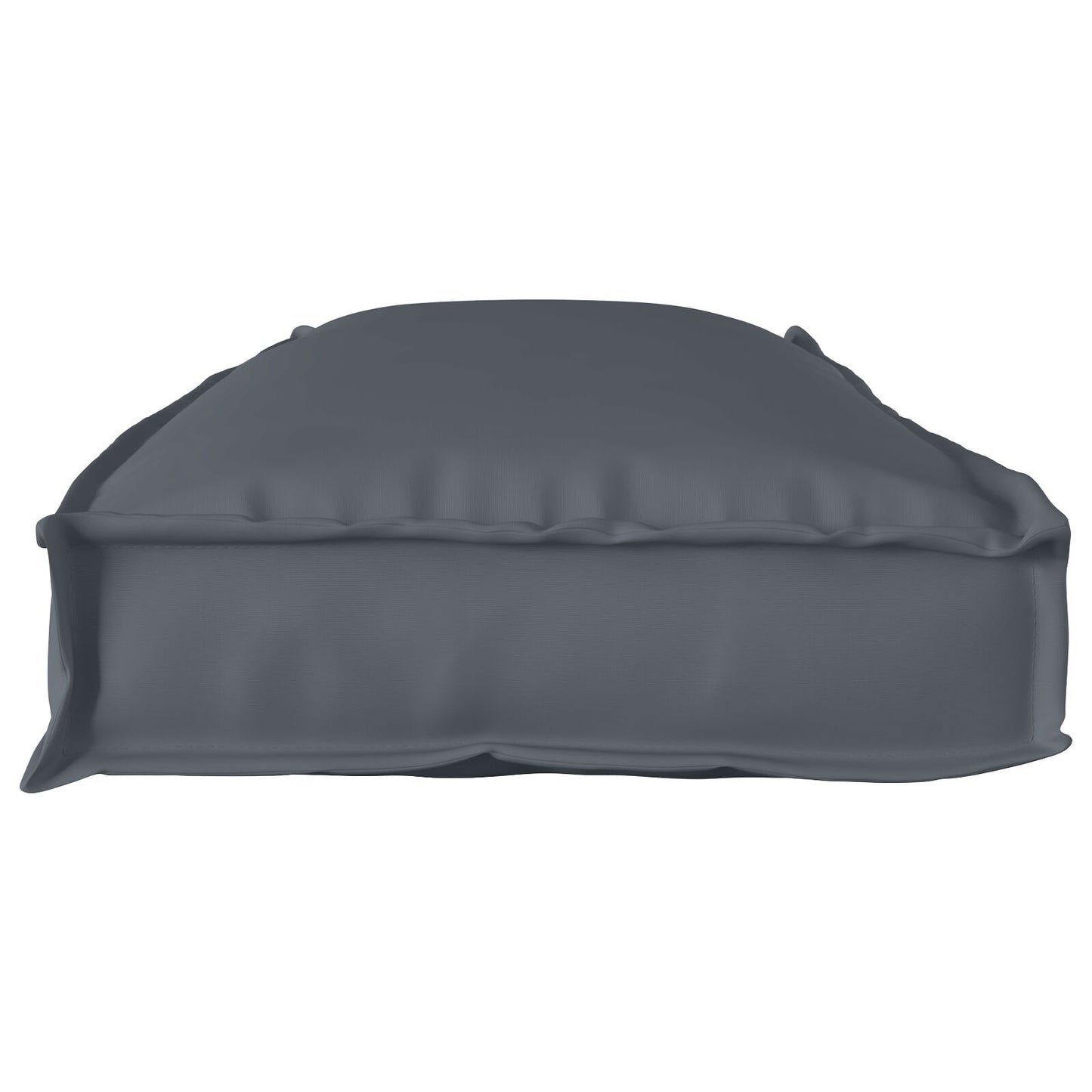 Vonkajší Vankúš Antracitová Polyester 110 cm x 40 cm x 8 cm