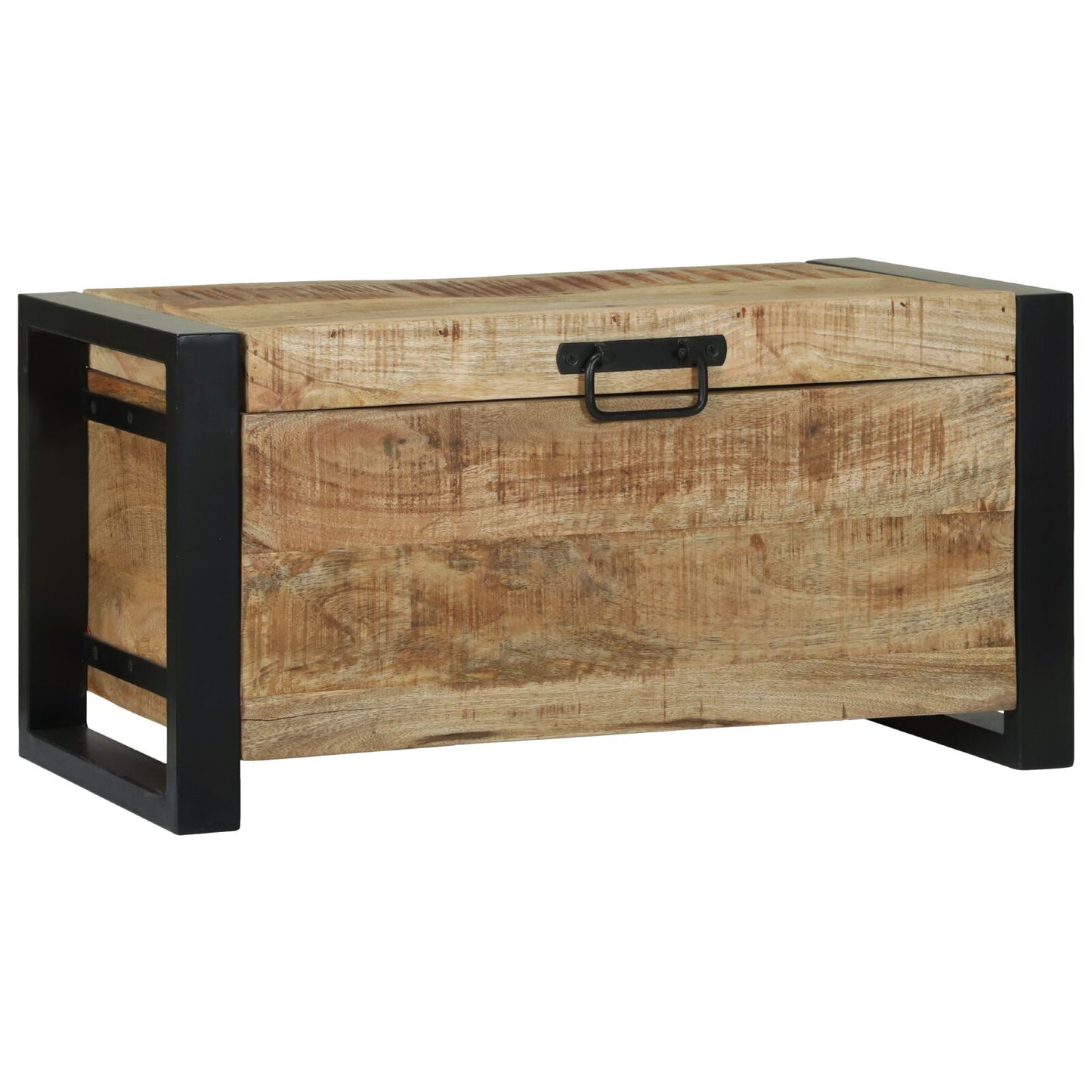 Úložné truhly 60x30x30 cm Masívne mango drevo a kov