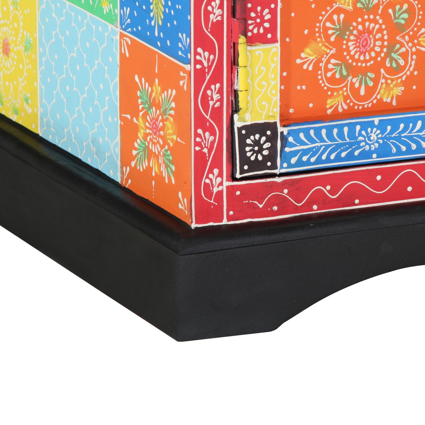 TV skrinka Viac farieb 100x35x50 cm Masívne mango