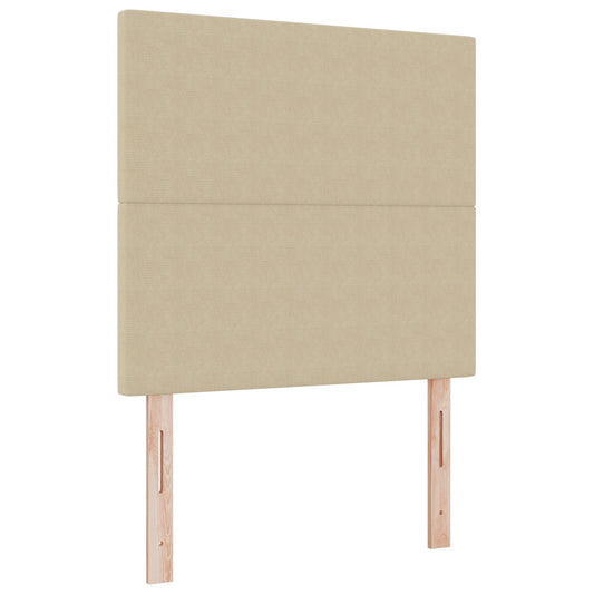 Čelo postele S obyčajným dizajnom Svetlozelené Šedé 80 cm Manšestr