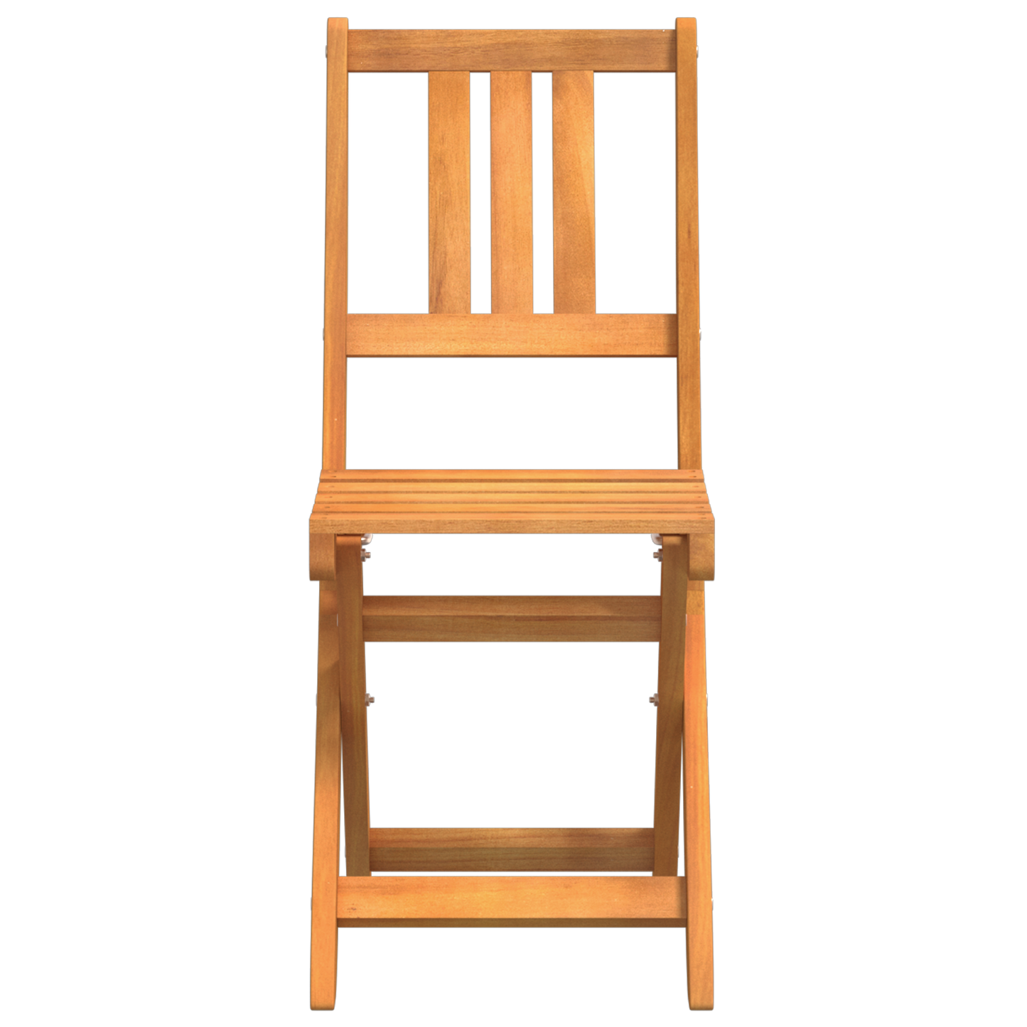 Skladacie záhradné stoličky 4 ks 36x46x86 cm Masívne drevo akácia