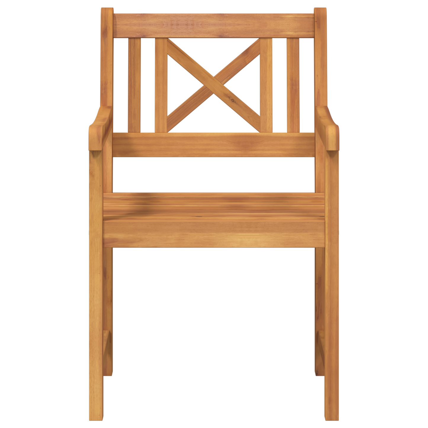 Záhradné stoličky vidaXL 8 ks 56x55.5x90 cm Masívne akáciové drevo